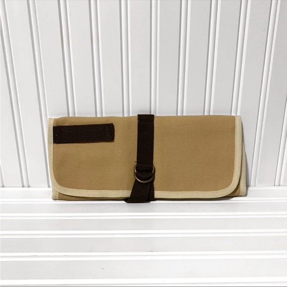 Canvas Camping BBQ Utensil Case - Picture 3 of 11